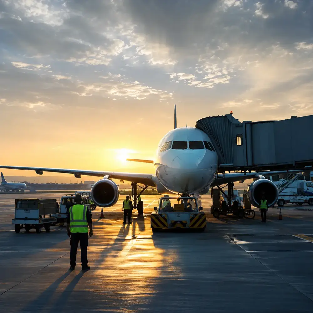 Industrial and commercial environments where carbon materials and resources flow