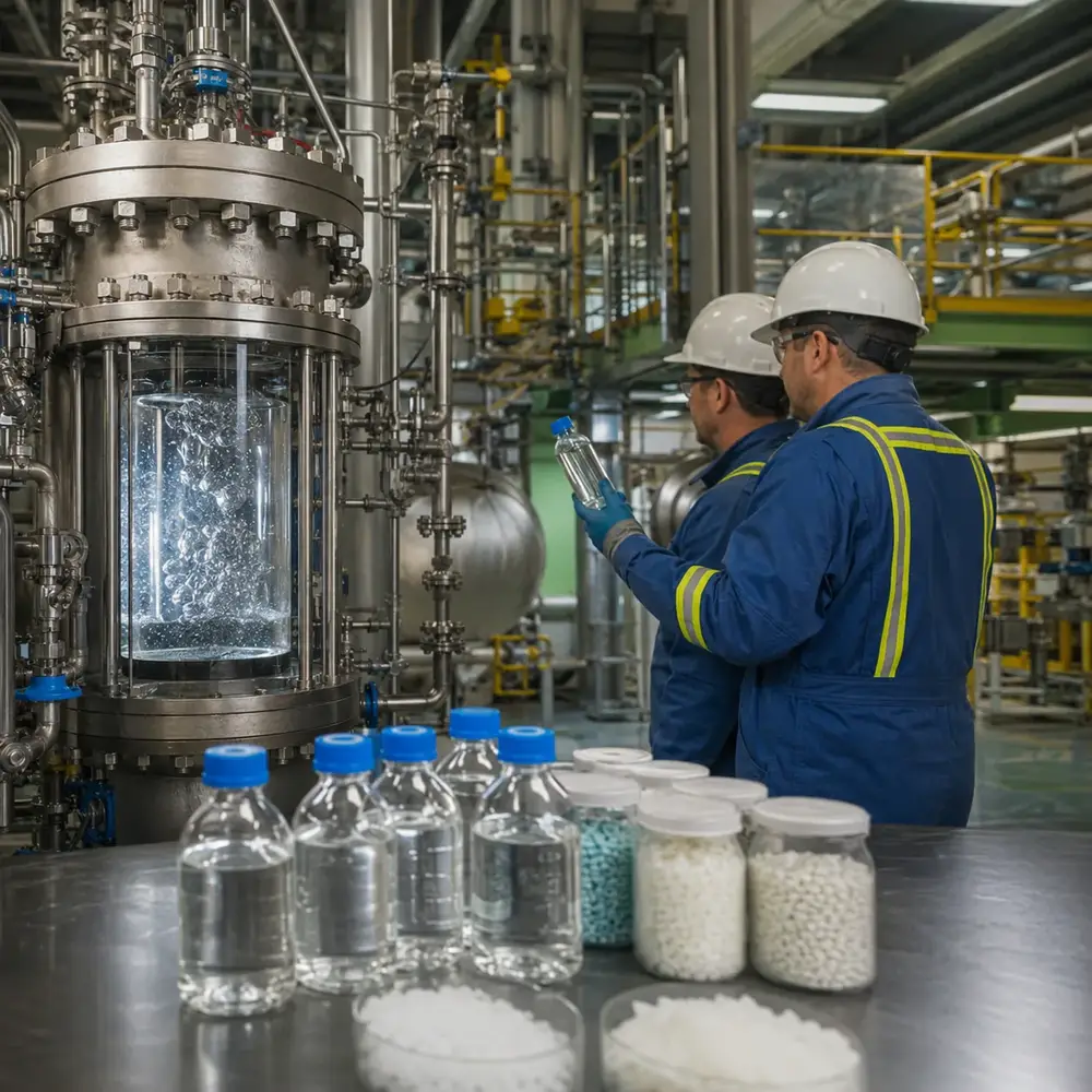 Illustrative industrial and research imagery